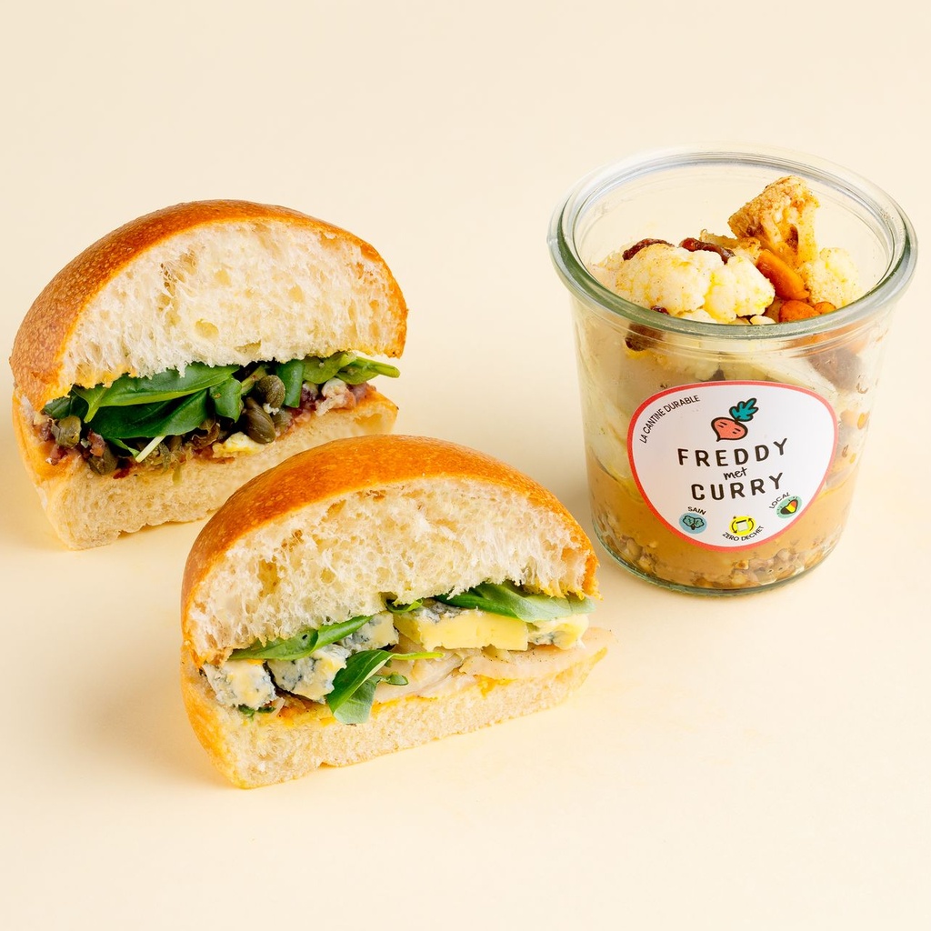 Sublime: 2 half-buns + 1 jar